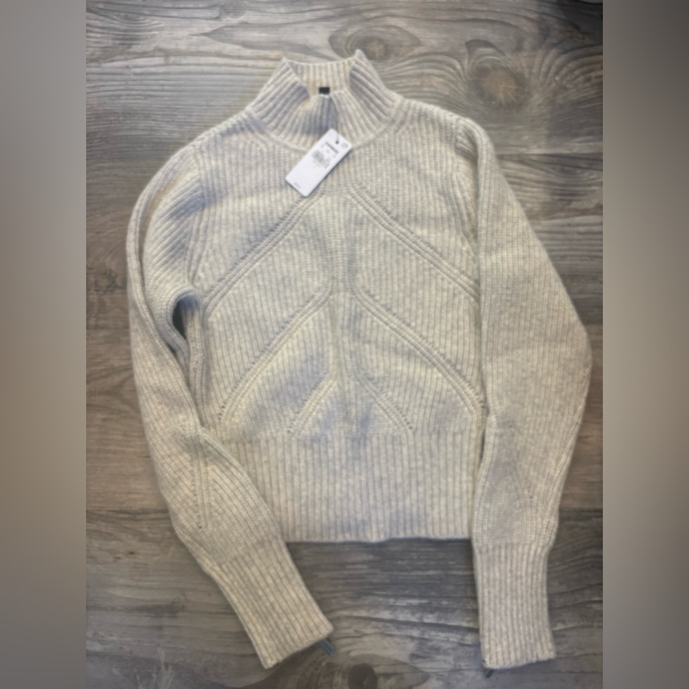Express Light Gray Sweater